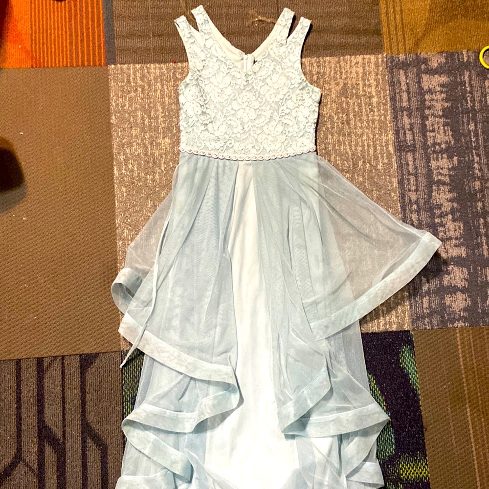 Fancy blue dress